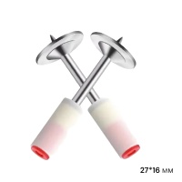 Дюбель гвоздь 27*16 мм 100 шт. для монтажного порохового пистолета