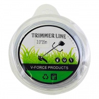 Леска для триммера 3 ммx35м с металлическим сердечником