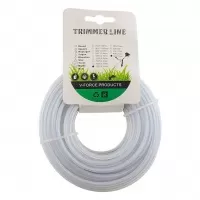 Леска для триммера 4 ммx15м с металлическим сердечником