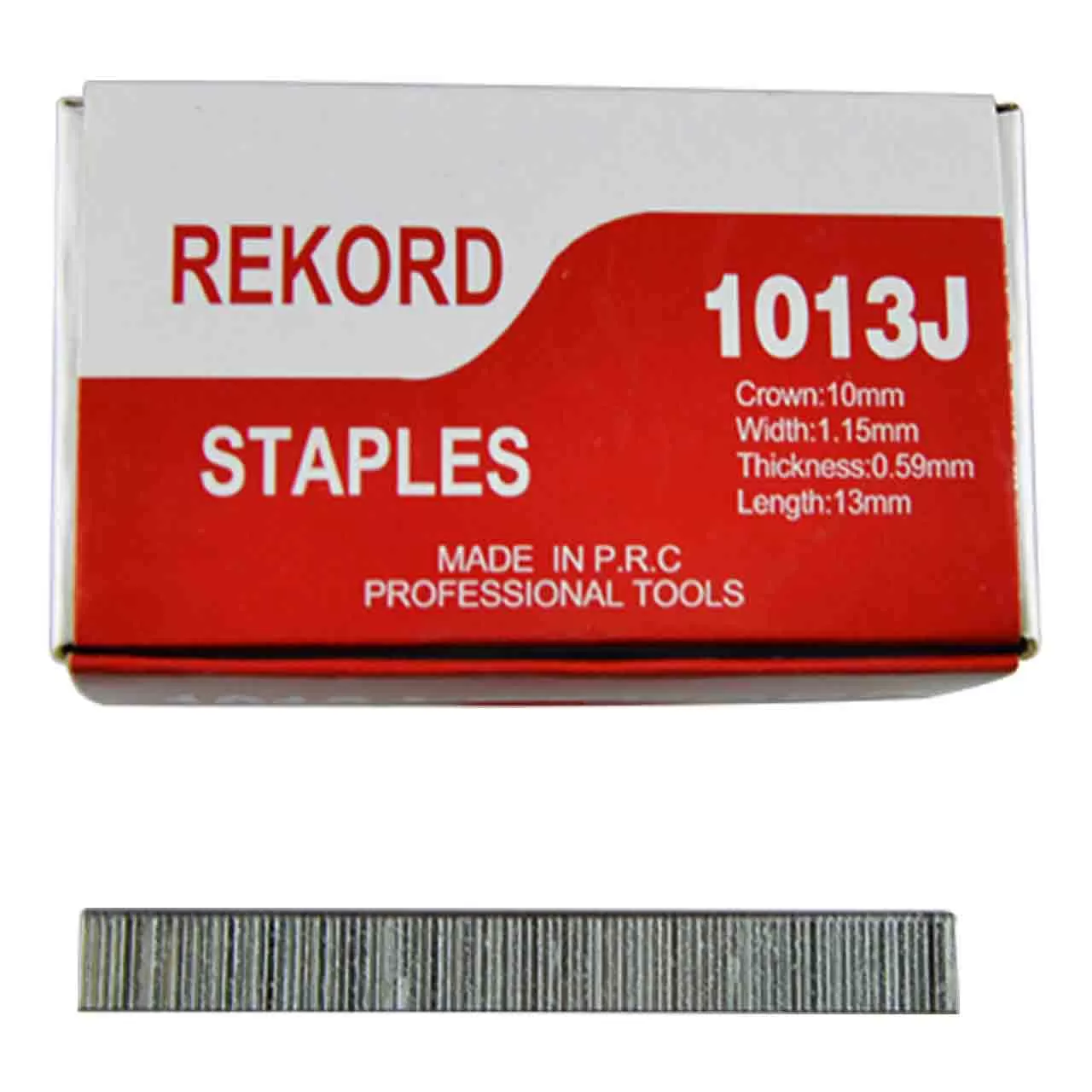 Скобы для строительного степлера 13 мм 2000 шт,, тип 53, "REKORD"