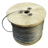 Трос стальной 8 мм 100 м